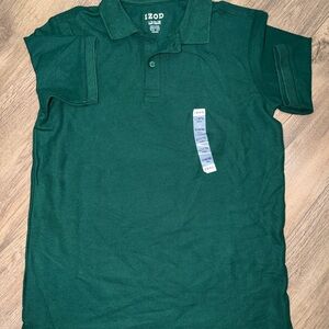 IZOD Men's Dark Green Polo Shirt